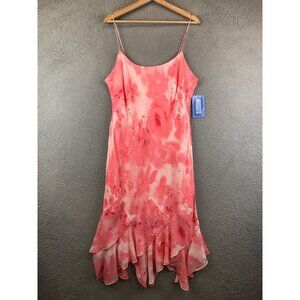 New K & Company Floral spaghetti strap dress size 16